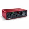 Focusrite Scarlett Solo Tercera Generación Interfaz de Audio USB