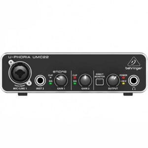 Interfaz Behringer U-phoria Umc22