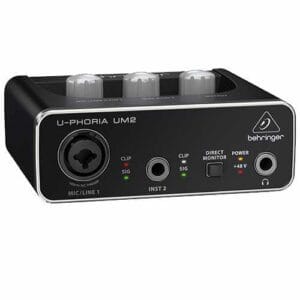 Interfaz De Audio Usb Behringer U-phoria-Um2