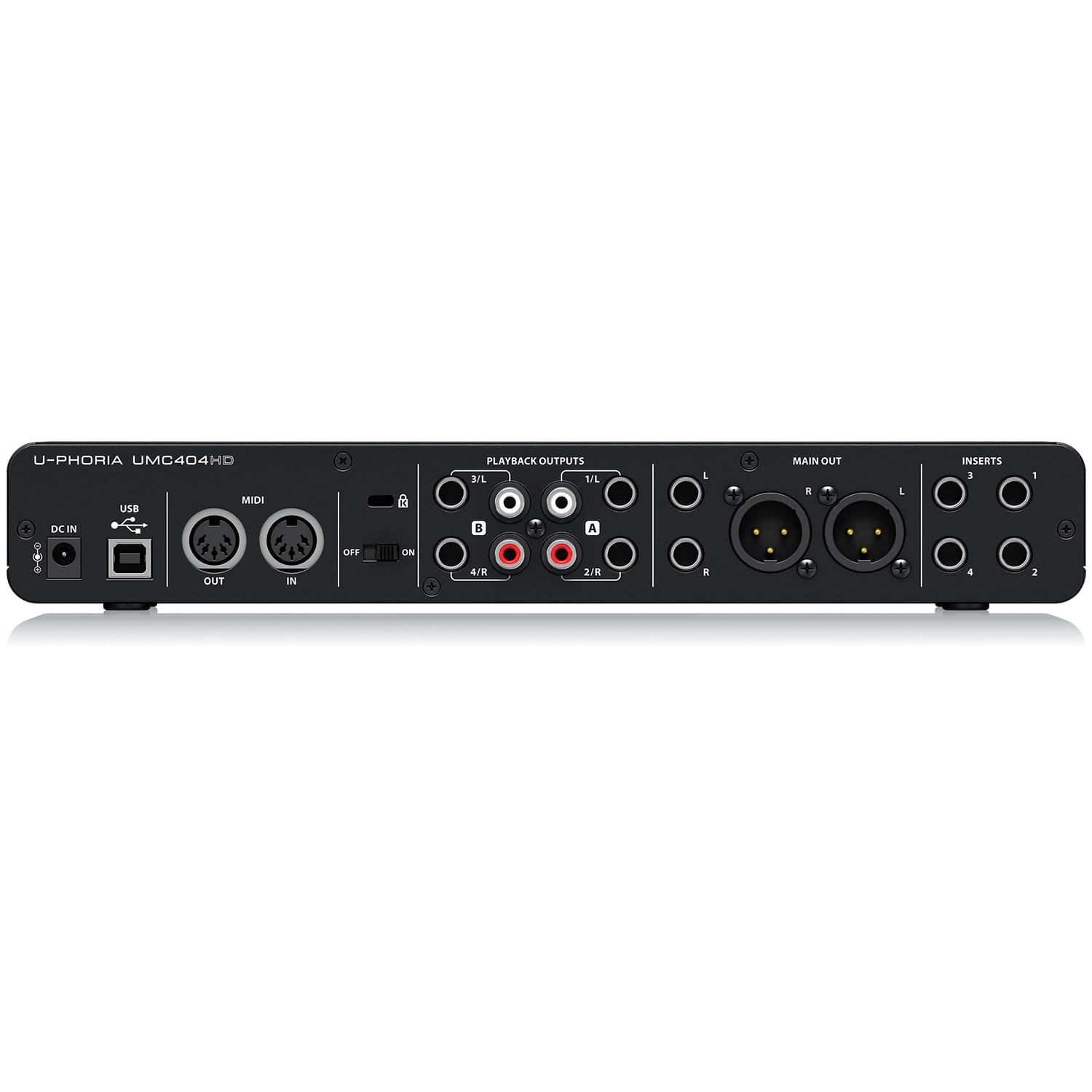 🧇 Behringer U-Phoria UMC202HD Interfaz de audio USB - Audio Pro Perú