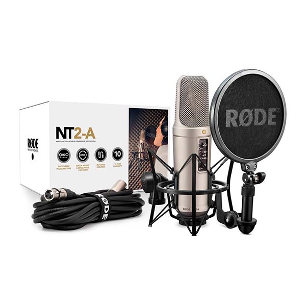 Micrófono de condensador multipatrón RODE NT2-A
