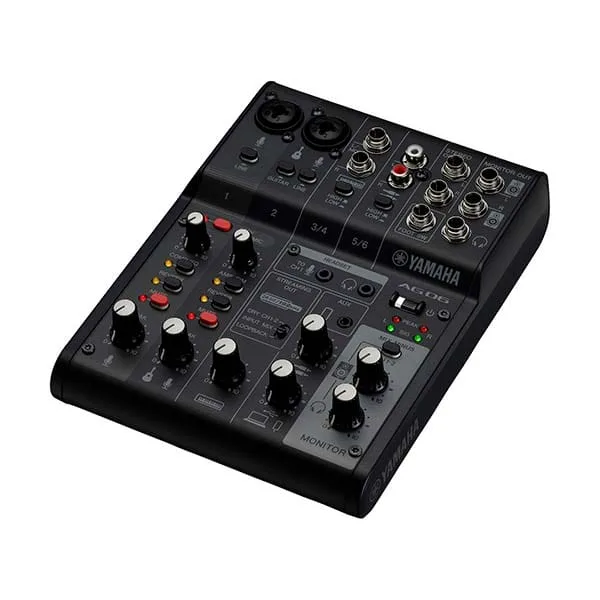 Mezclador Interfaz de audio USB YAMAHA AG06 BLACK