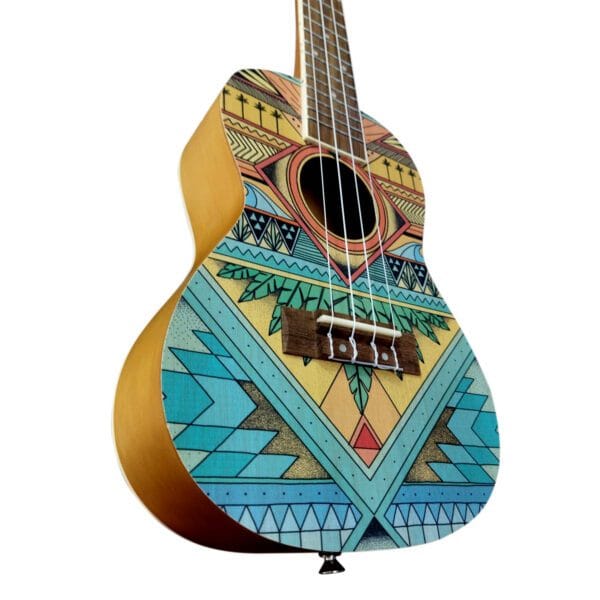 Ukelele Bamboo con funda BU-23 Pampa