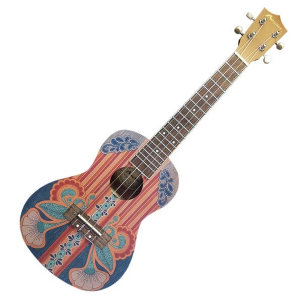 Ukelele Bamboo con funda BU-23 Vint