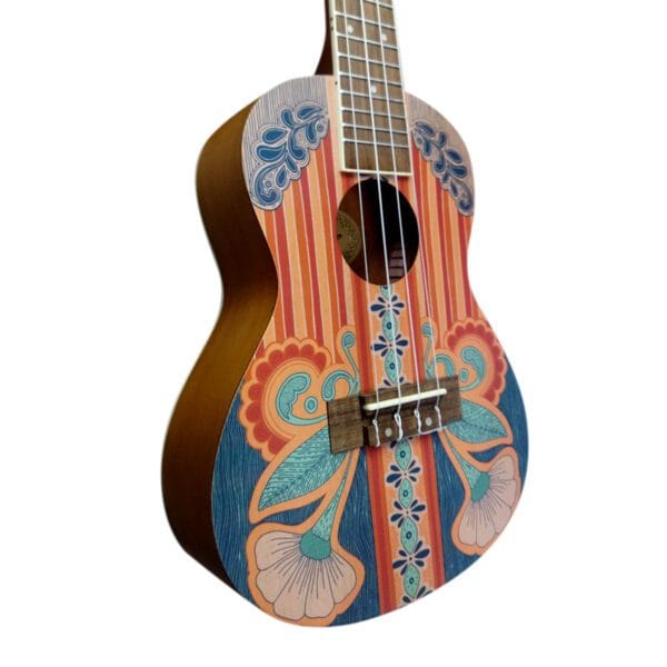 Ukelele Bamboo con funda BU-23 Vint