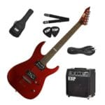 Combo Guitarra Electrica ESP LTD M-10 Red 05