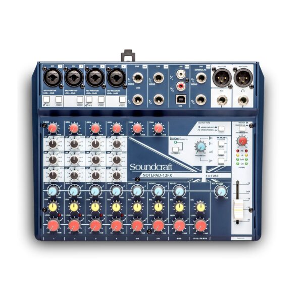 Mezcladora Analoga SOUNDCRAFT Notepad 12FX