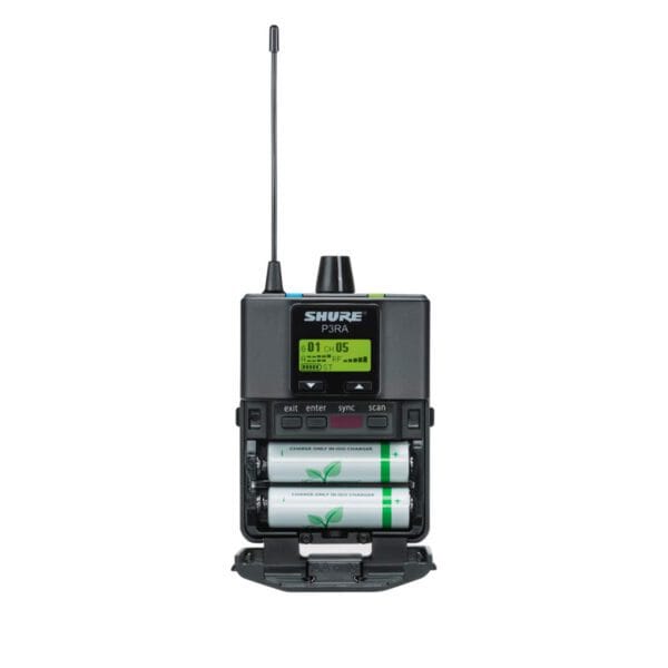 Receptor de Bodypack inalámbrico P3RA SHURE - Imagen 2