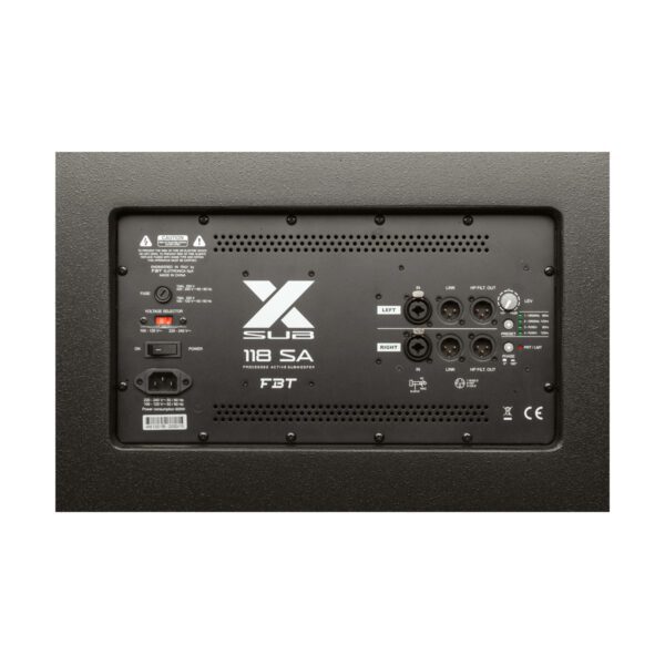 FBT - X-SUB 118SA Subwoofer activo 18 - Imagen 2